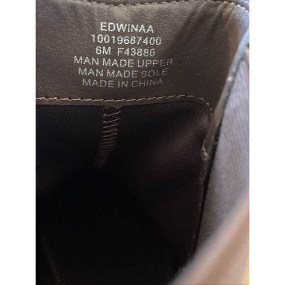 Style & Co Womens Edwinaa Gore Ankle Booties Chocolate Smooth 6M NIB - Picture 16 of 16